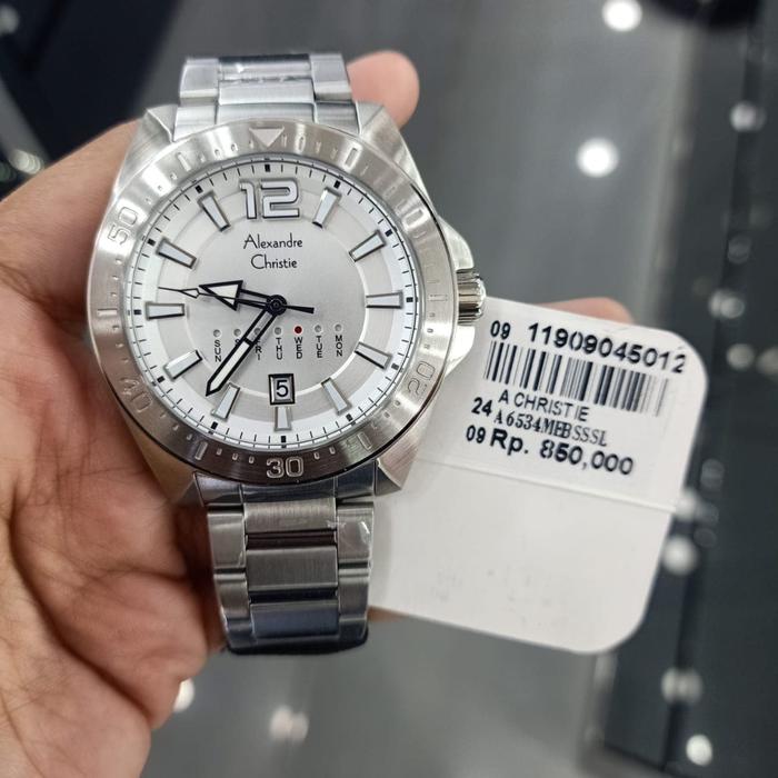 Alexandre Christie Jam Tangan Pria Original AC6534ME