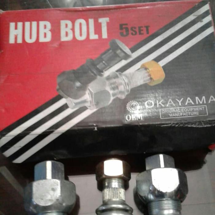 Mur + Baut Roda Belakang LH (Kiri) PS/FE Okayama