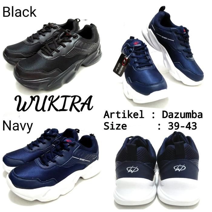 SEPATU SEKOLAH ATAU FASHION PRIA WUKIRA DAZUMBA MURAH BARU