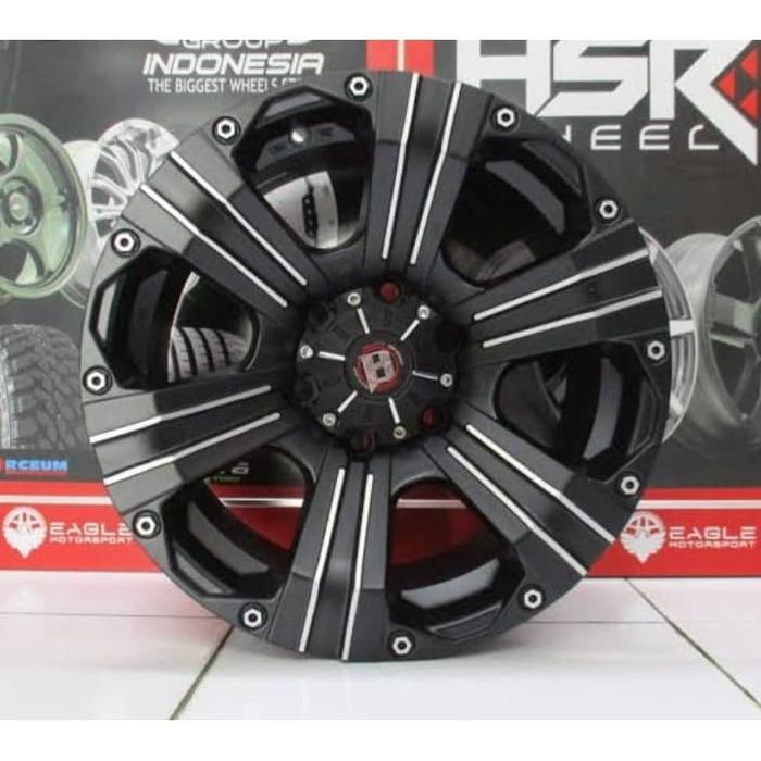 Pelek mobil Ring 17 Pajero,Fortuner,Hilux HSR Yawosi 902