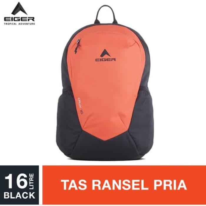 tas daypack EIGER crux 16L tas ransel tas gendong tas pria wanita