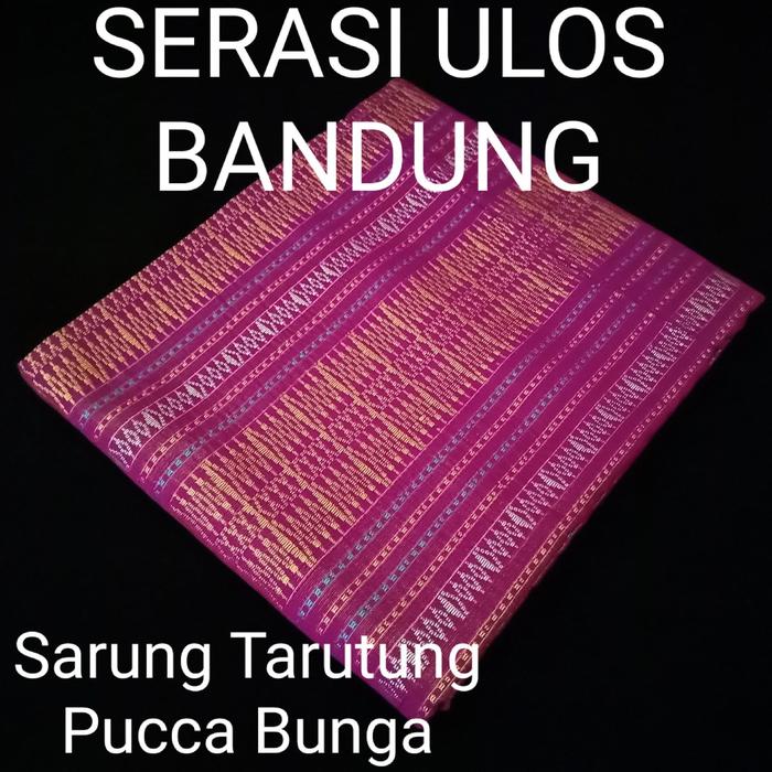 Sarung Tenun Tarutung Pucca Bunga