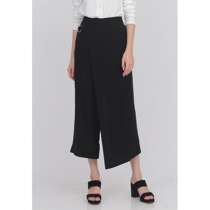 ODIVA " ANNE CULOTTES BLACK" Celana Kulot Wanita Hitam