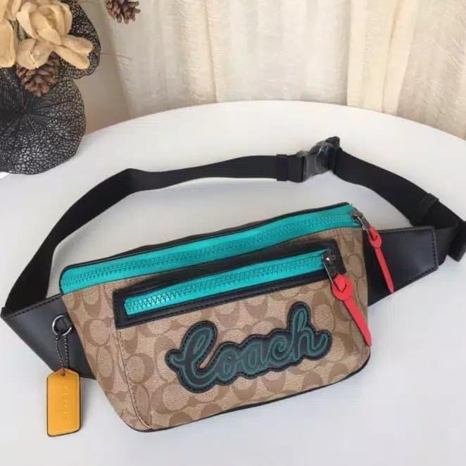 Coach Waistbag Tas Selempang Pria Waist bag Coach Fanny Pack Authentic