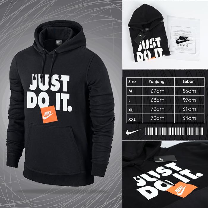JUMPER HOODIE NIKE JUST DO IT | JUMPER NIKE DISKON | JAKET NIKE IMPORT