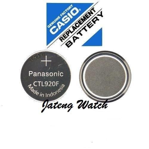 Baterai Panasonic CTL 920 CTL920 CTL920F Original Baterai Casio ToughSolar Made in Indonesia Watch