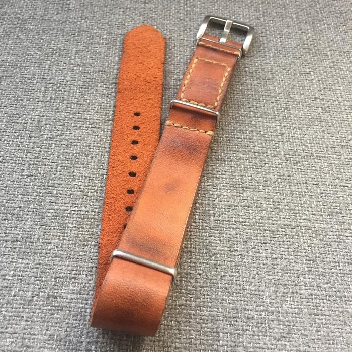 Straps Limited Edition Gunny Straps Nato Oranje For Omega Seamaster 30