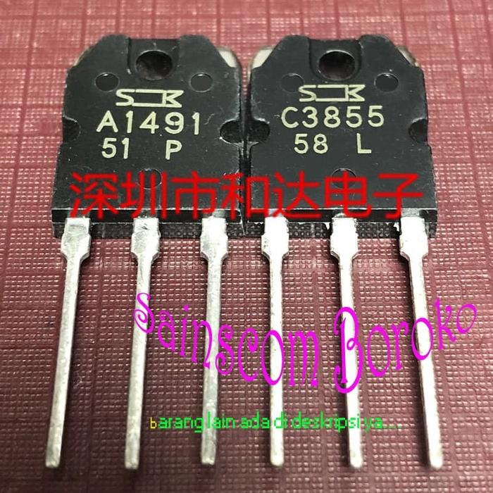 5Pcs a1491 c3855 2sa1491 2sc3855 5 Pcs