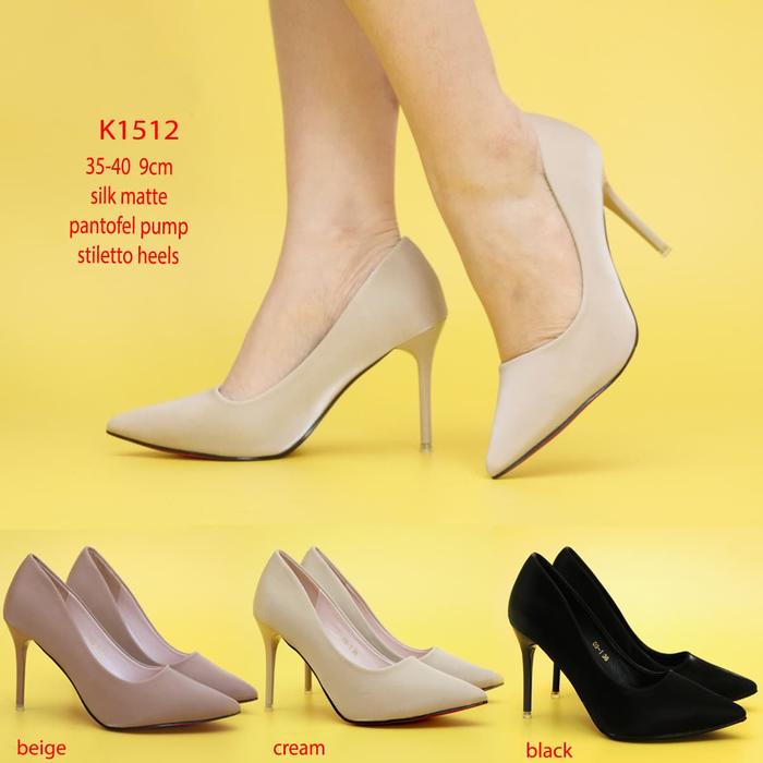 KODE K1512 High heel Fantovel pump Stilletto shoes Import