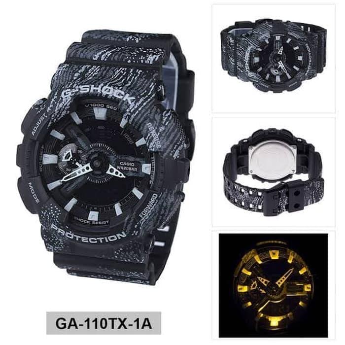 Casio G-Shock GA-110TX-1A / Gshock GA110TX-1A Original & Garansi
