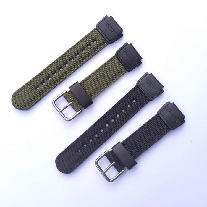 STRAP TALI JAM TANGAN CASIO AW80 AW82 LEATHER KULIT KANVAS TALIJAM