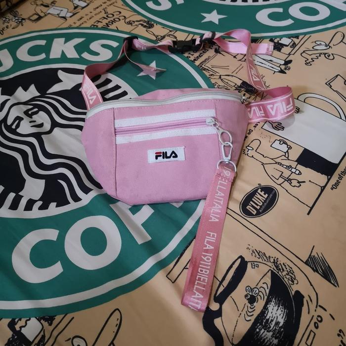 tas fila waist bag preloved zara cnk hnm