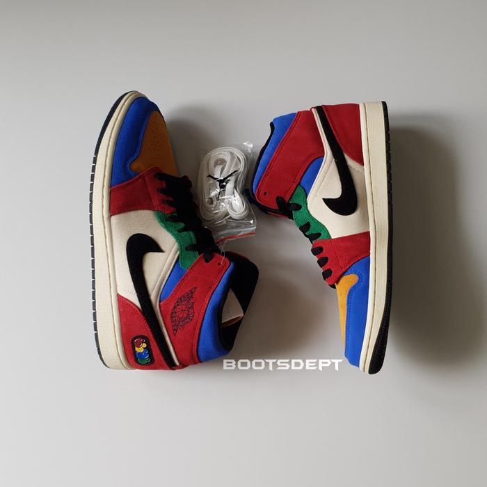 Air Jordan 1 Mid Fearless Blue The Great (Authentic)