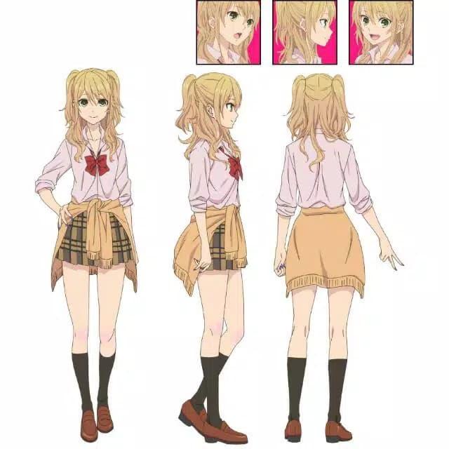 FULLSET + WIG Kostum Cosplay Aihara Yuzu Citrus