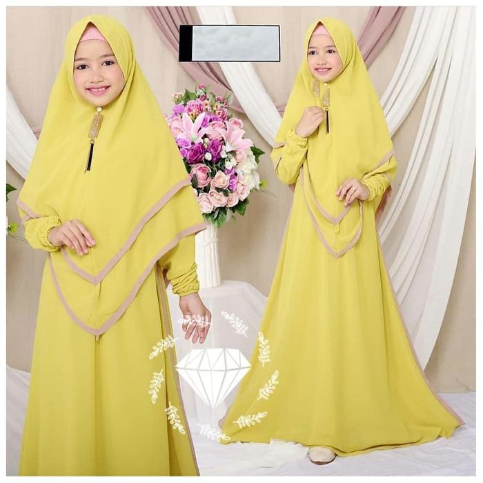 syari kids leona lime moscrepee