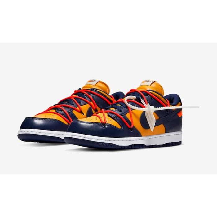 Nike SB Dunk x Off White (Yellow)