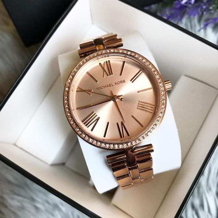 Jam Tangan Wanita Merek Mic Haell Korss Type MK 3904 Original 3.3cm