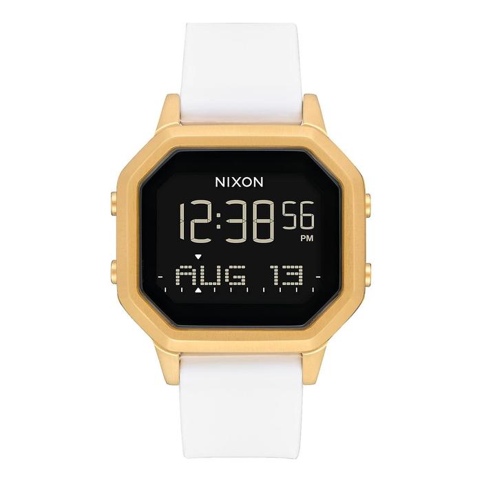 NIXON A1211508 SIREN SS GOLD/WHITE- Jam Tangan Digital Wanita Original
