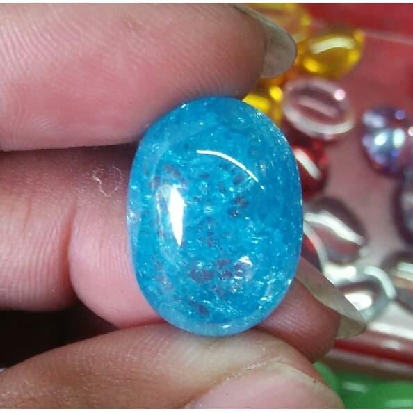 Batu Akik PECAH Seribu Biru
