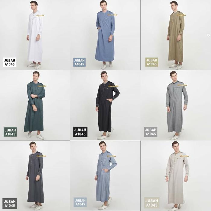jubah Haramain Saudi Doanda Premium Design pria