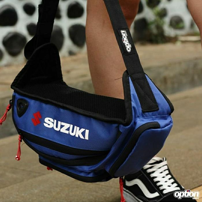 tas slimbag weisbag slempang suzuki gsx skywave option merch
