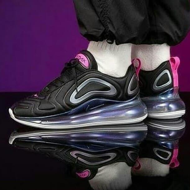 Nike Air Max 720 SE " Black Laser Fuchsia " Premium Original