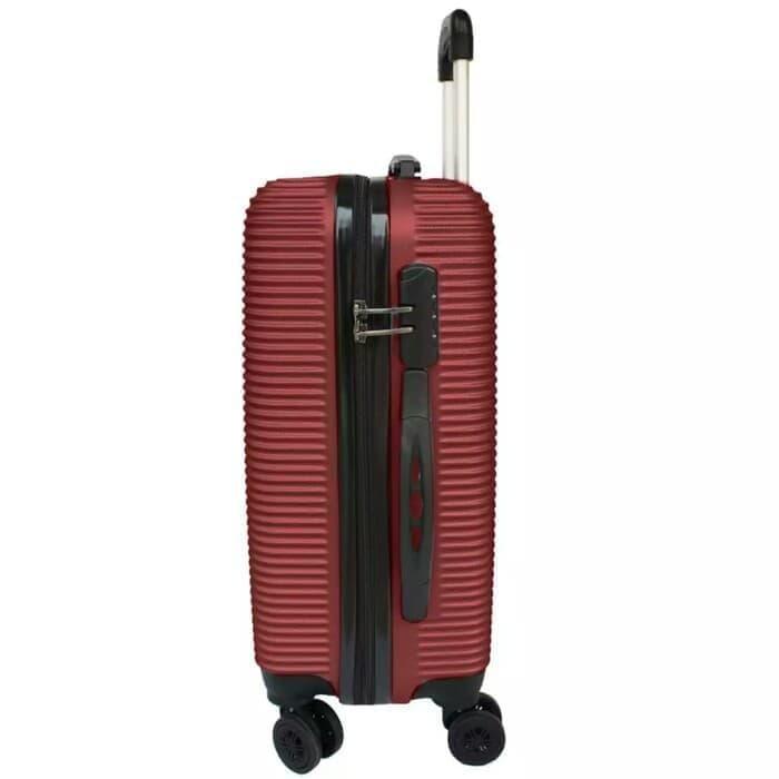 Tas Koper 16 Inc Polo Kabin Roda 4 Koper Mini Koper Kecil - Merah Muda