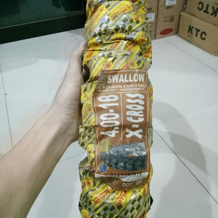 BAN LUAR SWALLOW TIPE X CROSS UKURAN 400 RING 18