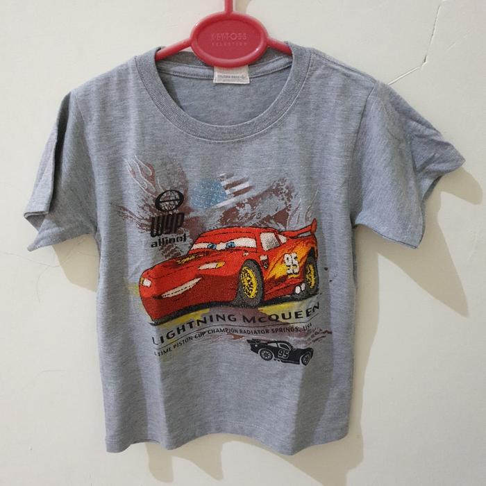 kaos cars anak