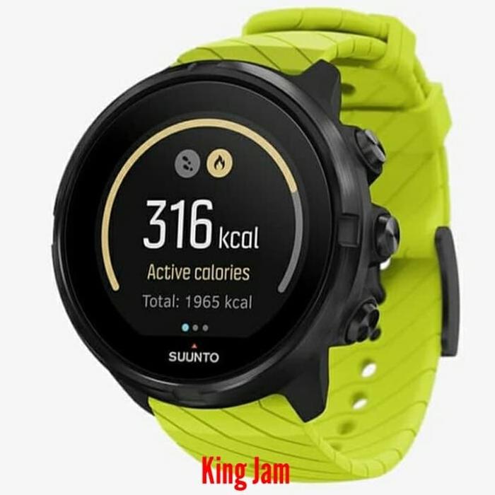 Jam Tangan Suunto 9 Lime SS050144000 NON BARO Original -Hijau Stabilo