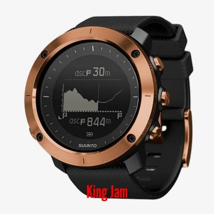 Jam Tangan Suunto Traverse Alpha Copper SS023443000 Original Black