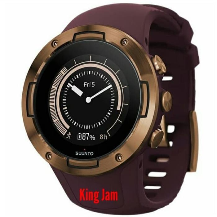 Jam Tangan Suunto 5 G1 Burgundy Copper Original Rubber