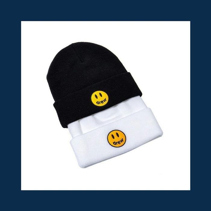 drew house justin bieber beanie hat topi kupluk import