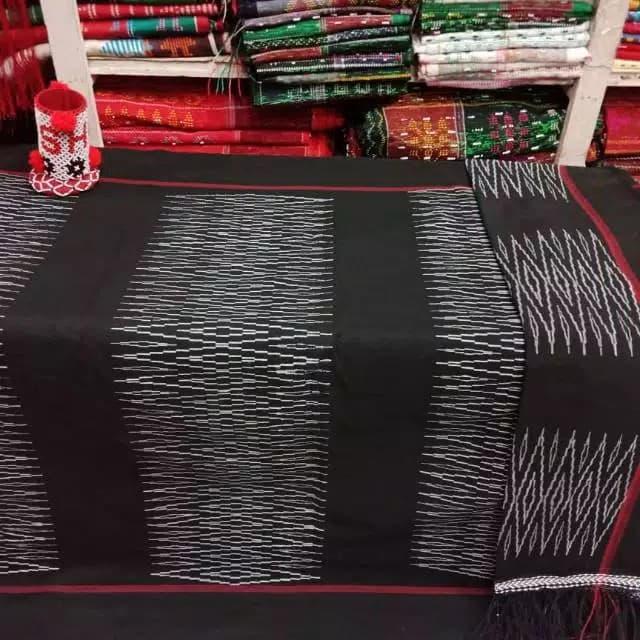 SONGKET BATAK SIBOLANG RASTA TENUN SIANTAR SONGKET HITAM
