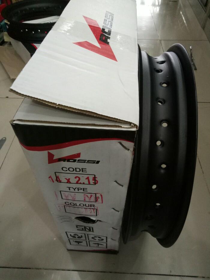 VELG ROSSI RING 14 LEBAR 185 DAN 215 2PCS /JARI-JARI TDR 120 DAN 89