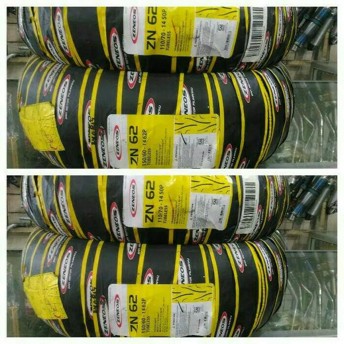 PAKETAN BAN LUAR ZENEOS UKURAN 150/60-14 & 110/70-14