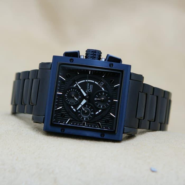 Alexandre Christie 6182MC / AC6182 Black Blue Original & Garansi