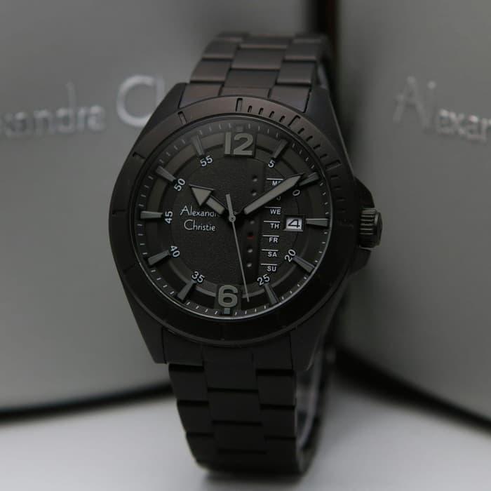 Alexandre Christie 6535ME / AC6535 FullBlack Original & Garansi