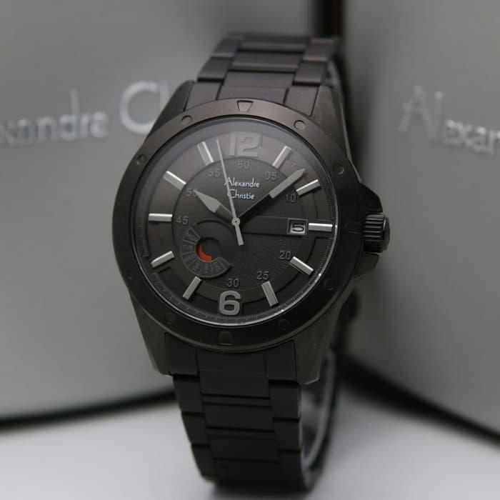 Alexandre Christie 6536ME / AC6536 FullBlack Original & Garansi