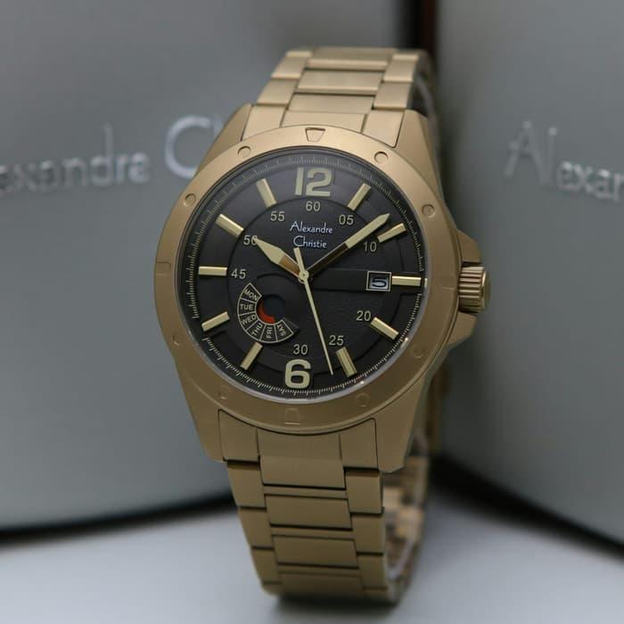 Alexandre Christie 6536ME / AC6536 Bronze Black Original & Garansi