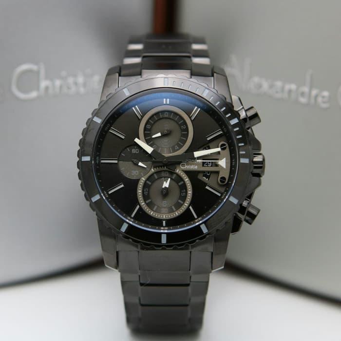 Alexandre Christie 6532MC / AC6532 FullBlack Original & Garansi