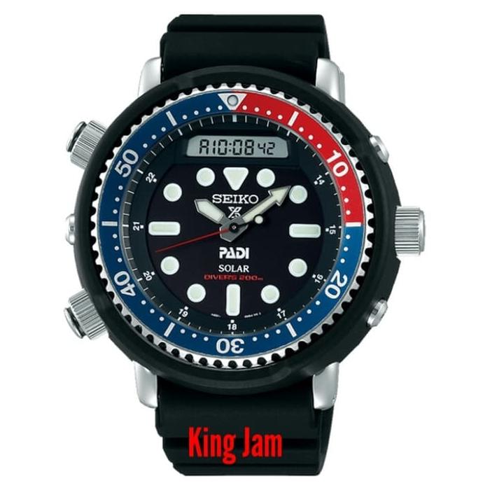 Jam Tangan Pria Seiko Prospex Solar Padi SNJ027P1 Original