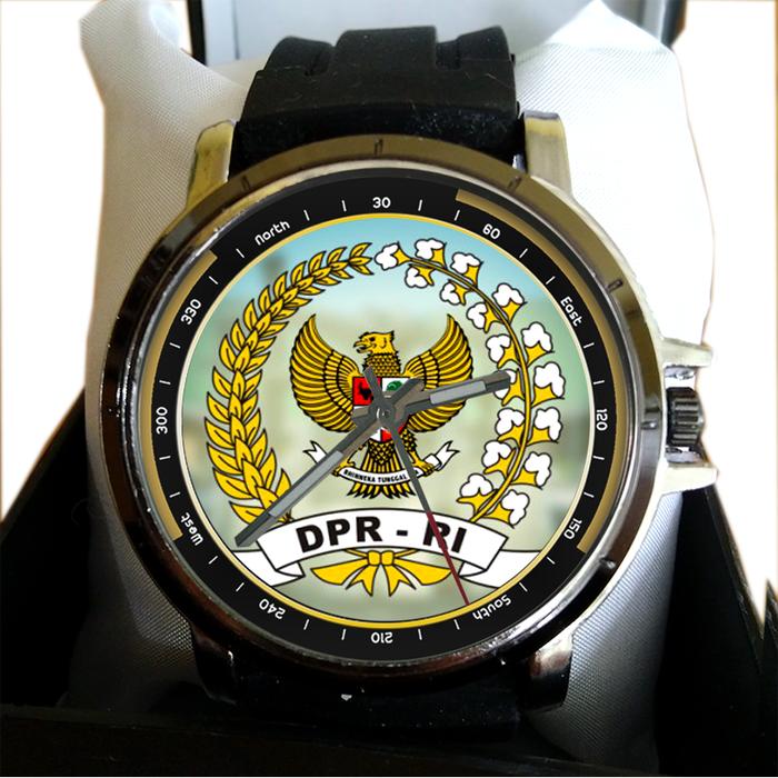 Jam Tangan Custom Logo DPR RI Dewan Perwakilan Rakyat