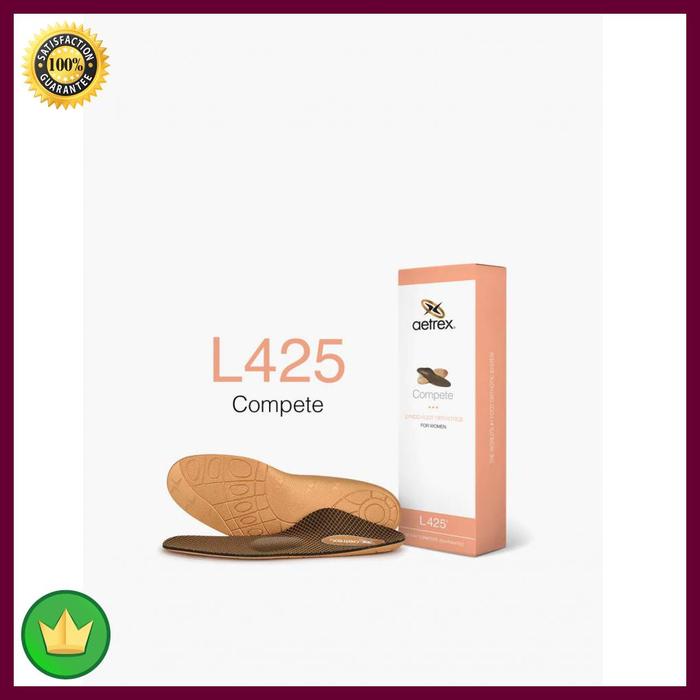 Aetrex Lynco Compete Orthotics L425 Women's Insole - Beige