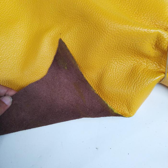 Kulit sapi milling lembaran lemes bahan tas dompet sepatu