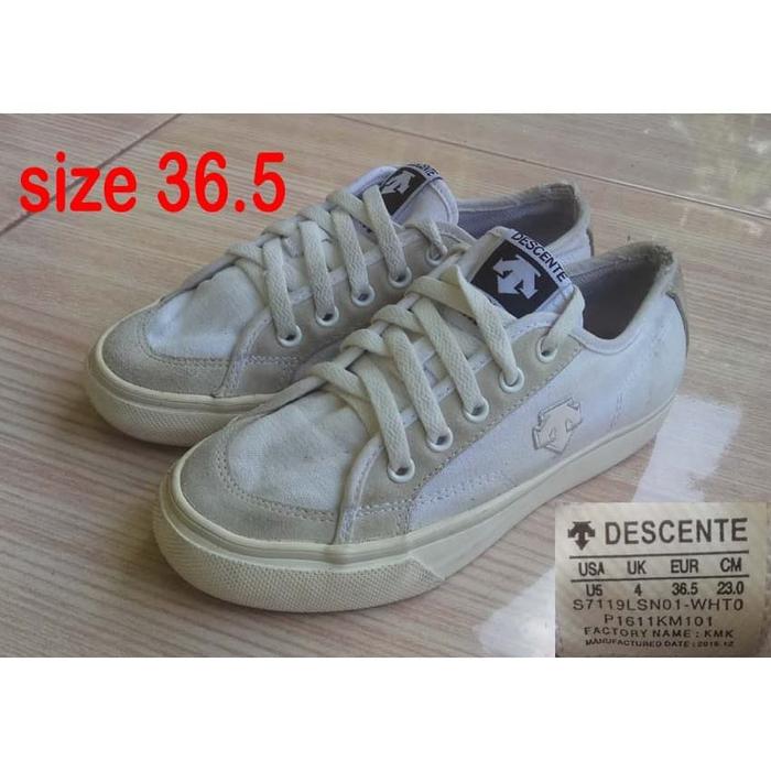 Sepatu DESCENTE Second Original size 36.5