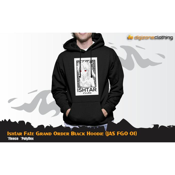 Jaket Anime Game Fate Grand Order Ishtar Black Hoodie JAS FGO 01