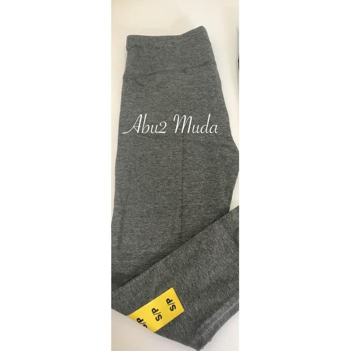 Legging 3/4 (Capri) Nicole Miller Original Warna Abu-Abu