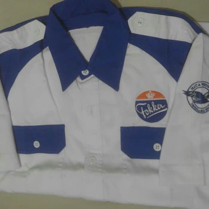 Kemeja Tehknik Fokker/Kemeja Kerja Lapangan