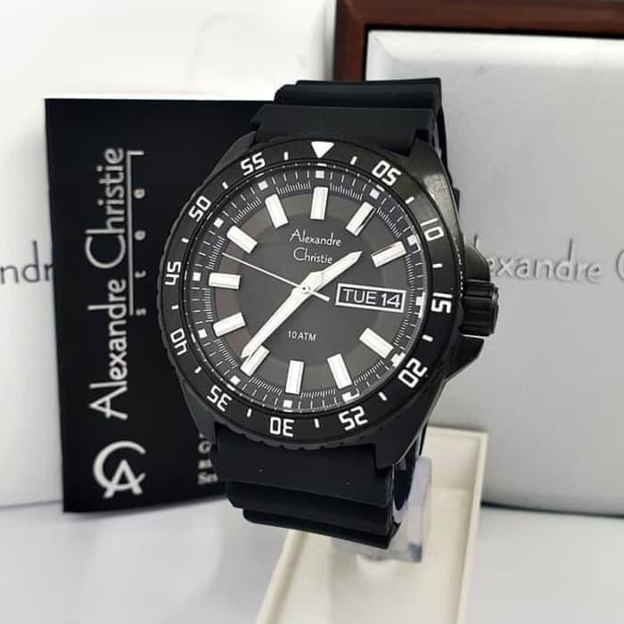 Alexandre Christie 6541ME / AC6541 FullBlack Original & Garansi